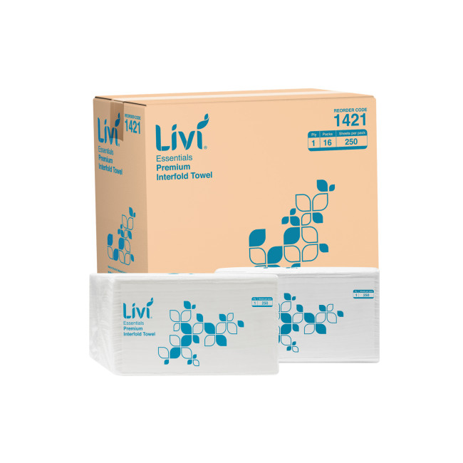 Livi Essentials Interfold Towel Ply Sheets Livi New Zealand